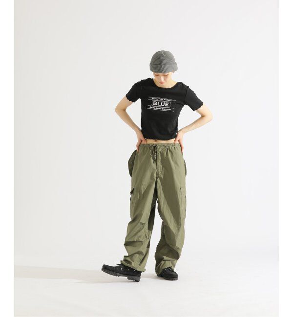 Paris Saint-Germain「【EVA*PSG】 JP  PATTERND BLUE TEE」|Tシャツ・カットソー|