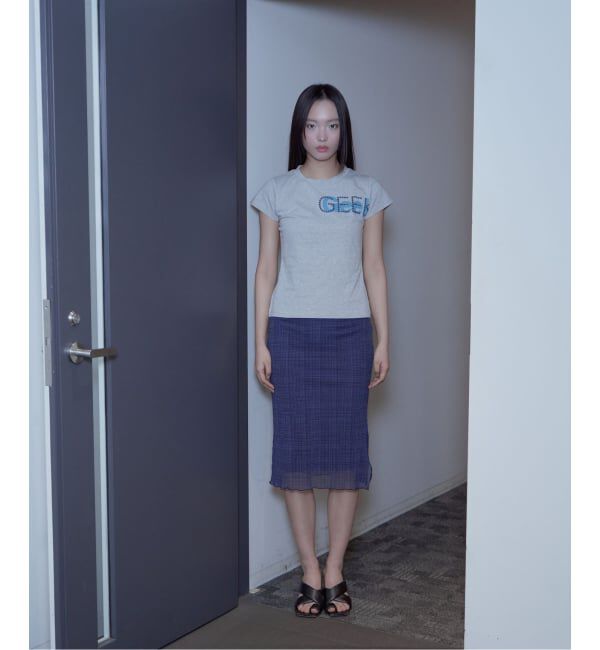 PULP「【Geek Office / ギークオフィス】LOGO PRINT TEE」|Tシャツ・カットソー|