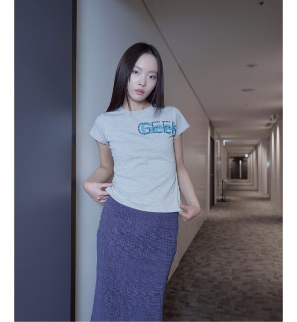 PULP「【Geek Office / ギークオフィス】LOGO PRINT TEE」|Tシャツ・カットソー|