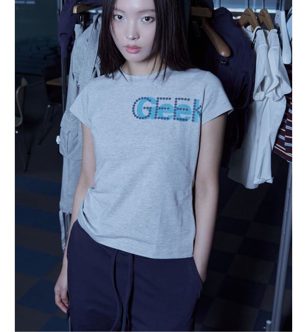 PULP「【Geek Office / ギークオフィス】LOGO PRINT TEE」|Tシャツ・カットソー|