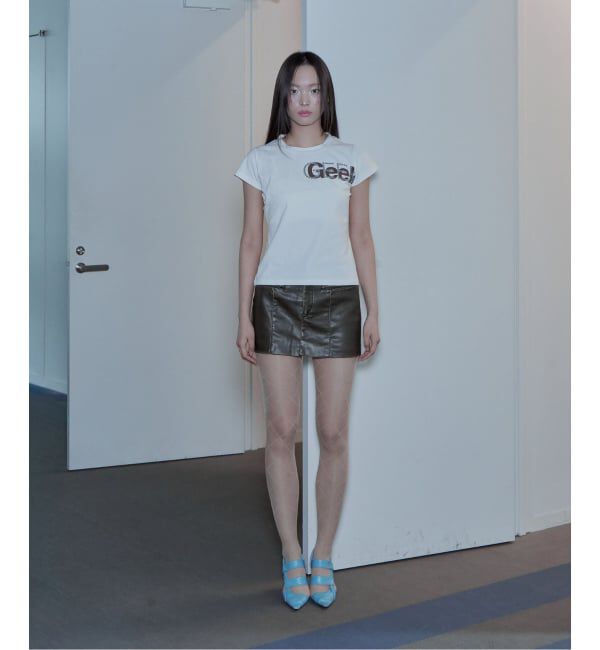 PULP「【Geek Office / ギークオフィス】LOGO PRINT TEE」|Tシャツ・カットソー|