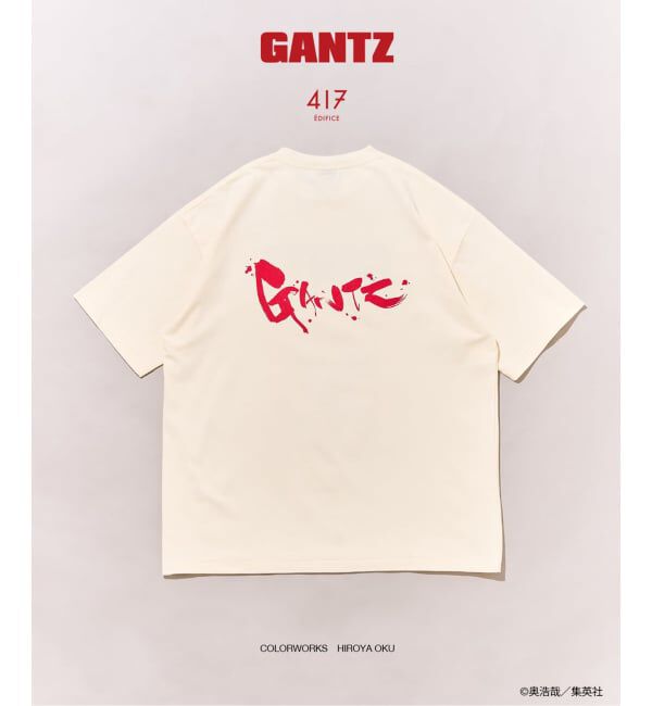 417 EDIFICE「GANTZ / ガンツ 417別注『COLOR WORKS』Tシャツ」|Tシャツ・カットソー|