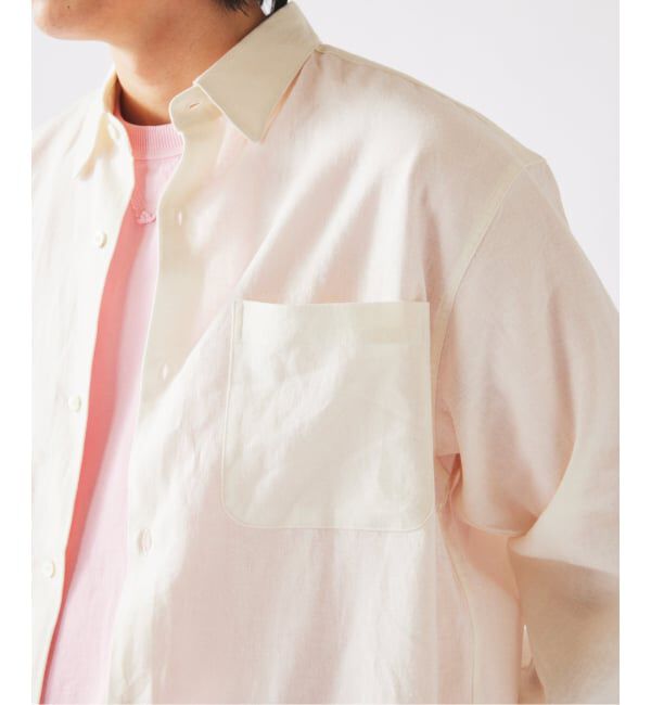 JOURNAL STANDARD relume「《追加予約》European Flax / ヨーロピアンフラックス リネン/レーヨン シャツ」|シャツ・ブラウス|