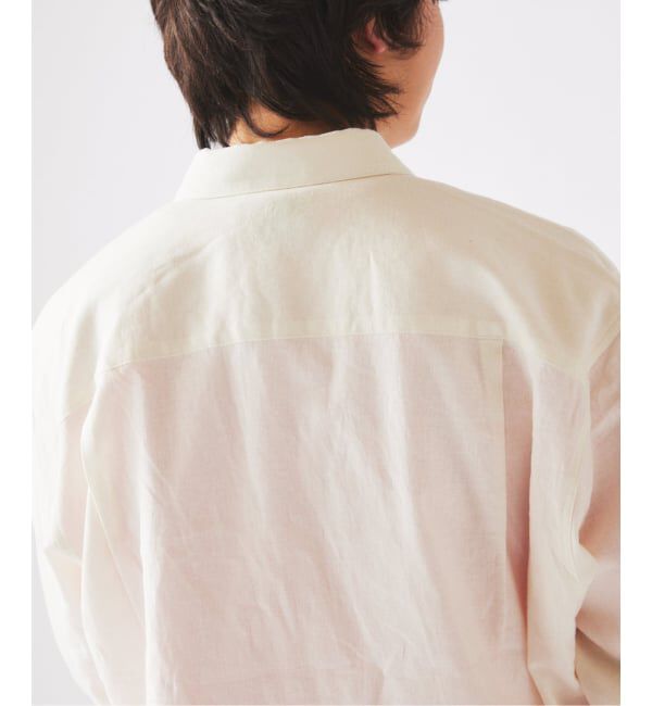 JOURNAL STANDARD relume「《追加予約》European Flax / ヨーロピアンフラックス リネン/レーヨン シャツ」|シャツ・ブラウス|