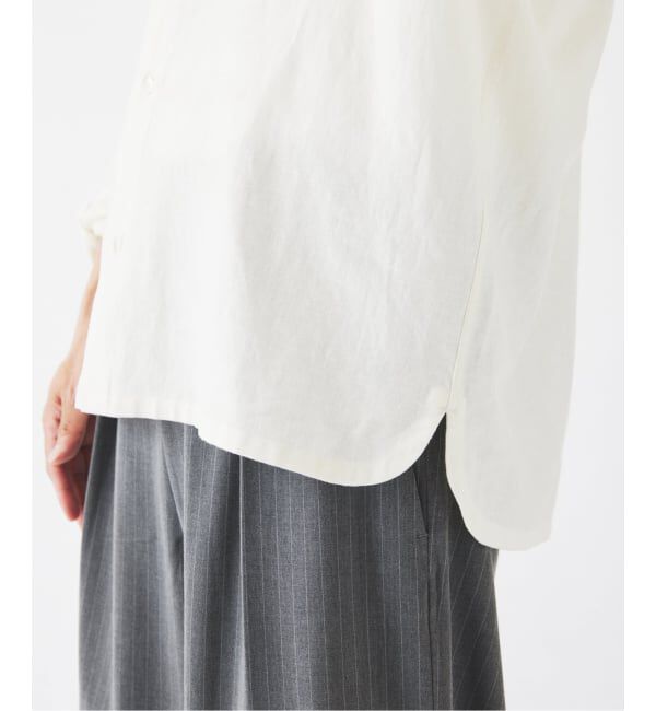 JOURNAL STANDARD relume「《追加予約》European Flax / ヨーロピアンフラックス リネン/レーヨン シャツ」|シャツ・ブラウス|
