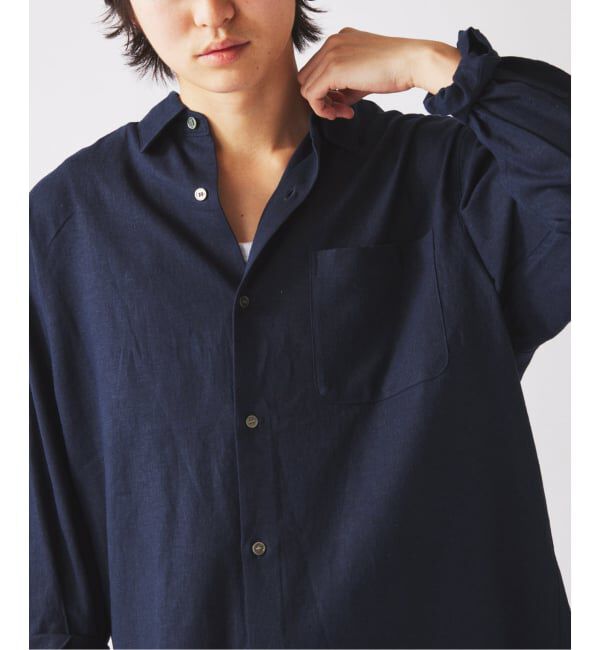 JOURNAL STANDARD relume「《追加予約》European Flax / ヨーロピアンフラックス リネン/レーヨン シャツ」|シャツ・ブラウス|