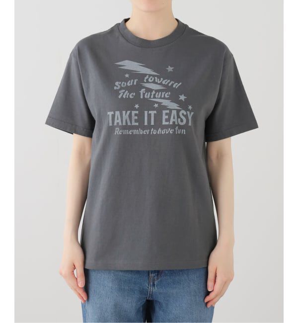 journal standard luxe「プリントT(TAKE IT EASY)」|Tシャツ・カットソー|グレー