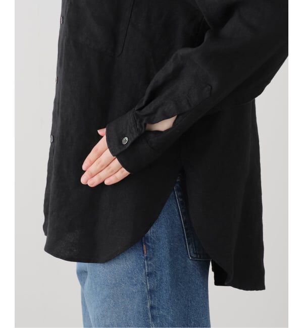 journal standard luxe「20リネン スタンドカラーシャツ」|シャツ・ブラウス|