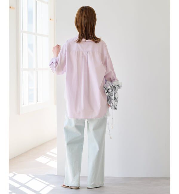 U by SPICK&SPAN「ミスティダイ ボタンダウンシャツ」|シャツ・ブラウス|
