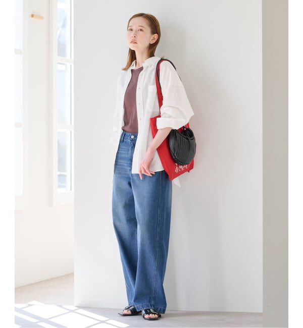 U by SPICK&SPAN「ミスティダイ ボタンダウンシャツ」|シャツ・ブラウス|