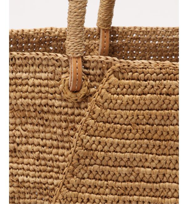 FRAMeWORK「SOVANI Marie laure raffia bag」|かごバッグ|