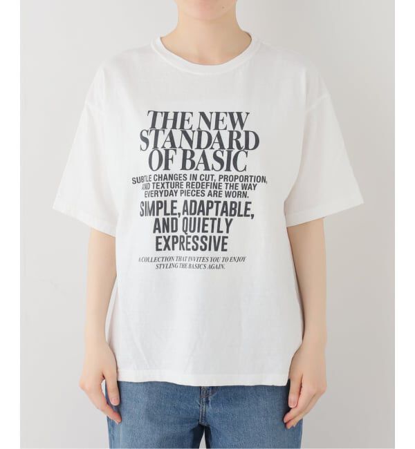 FRAMeWORK「NEW STANDARD TEE」|Tシャツ・カットソー|ホワイト