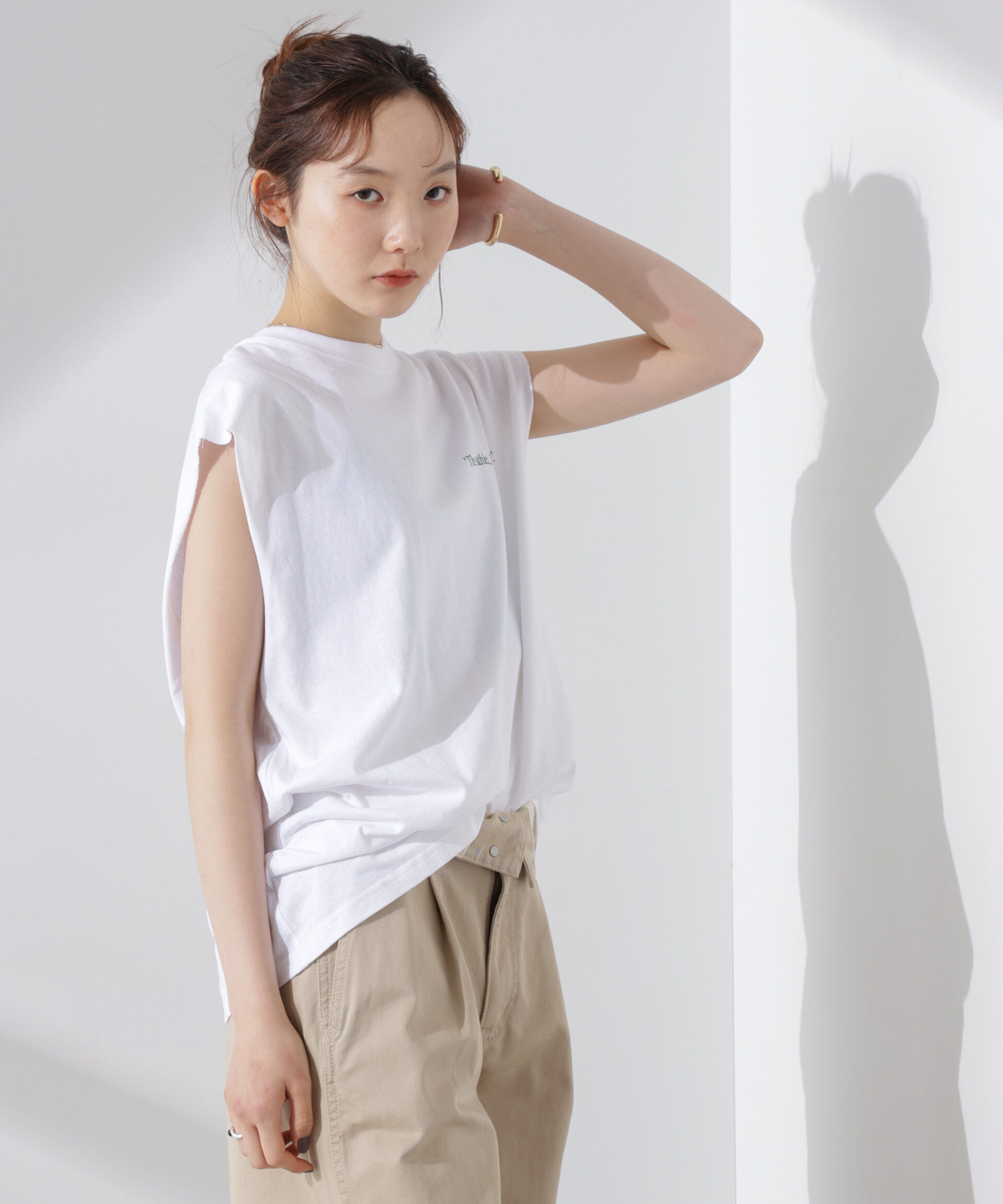 nano･universe「RUSSELL ATHLETIC/別注 Jersey Sleeveless Graphic T」|Tシャツ・カットソー|