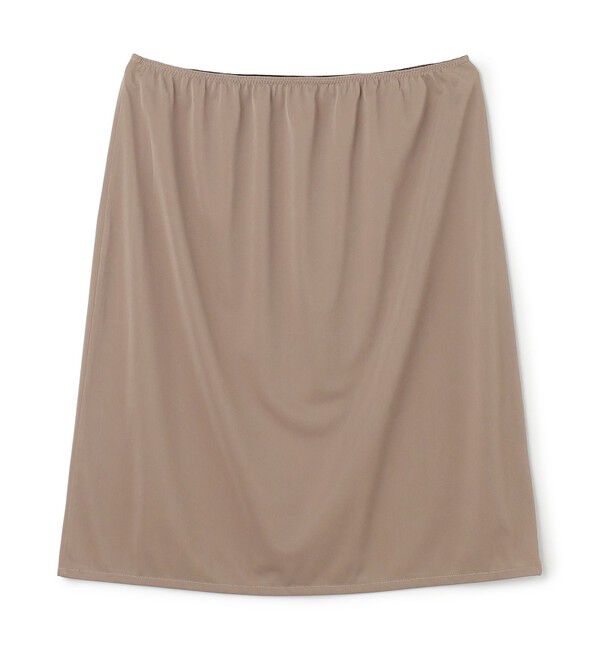 BEIGE,「AGATE / Uネック メランジニットドレス」|ワンピース|