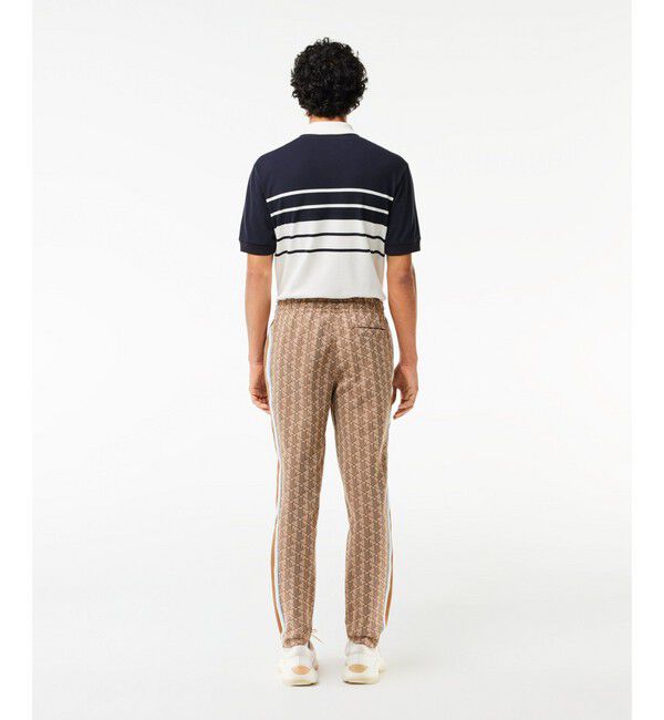 LACOSTE「サイドテーピングモノグラムジャカードトラックパンツ」|その他|
