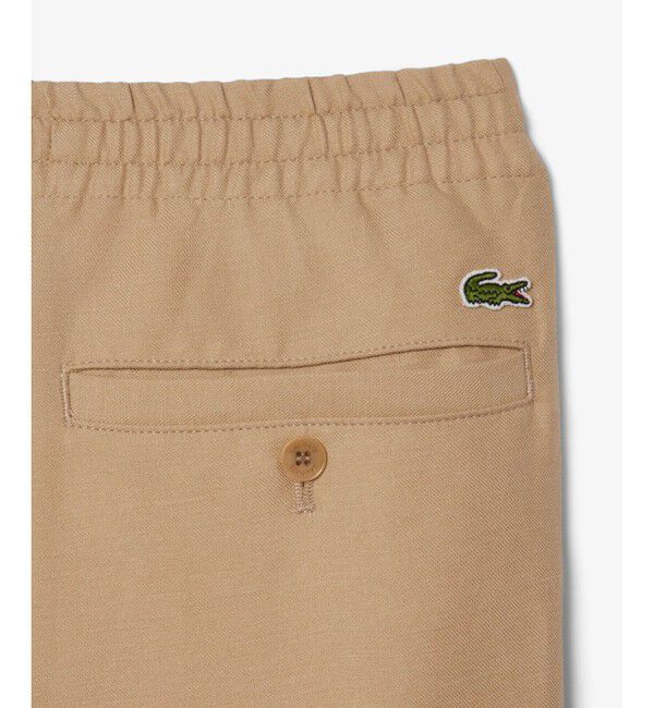 LACOSTE「リネンレーヨンイージーチノパンツ」|その他|