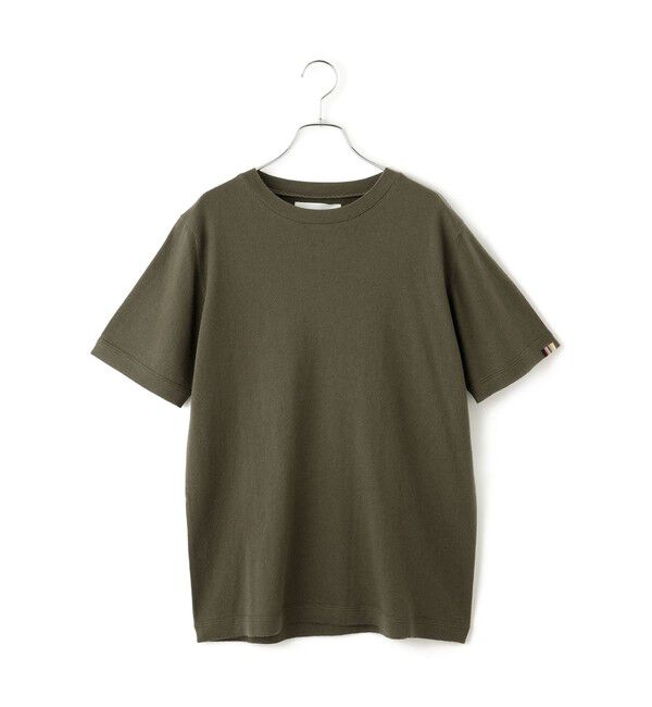 SALON adam et rope'「【J'aDoRe・店舗限定】【extreme cashmere（エクストリーム・カシミア）】james ニットTシャツ」|Tシャツ・カットソー|カーキー(36)