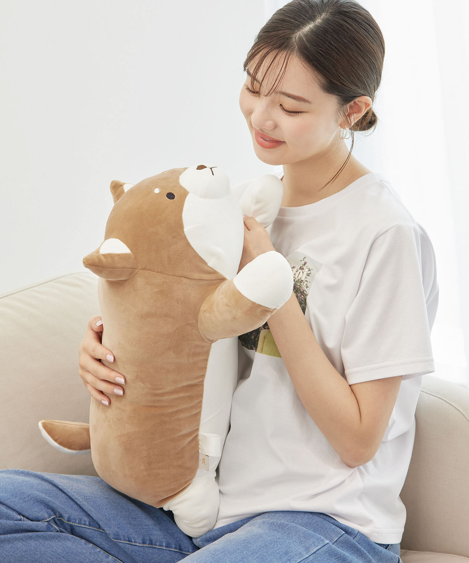 ROPE PICNIC PASSAGE「ひんやりころころ抱きぬいぐるみ」|クッション・クッションカバー|