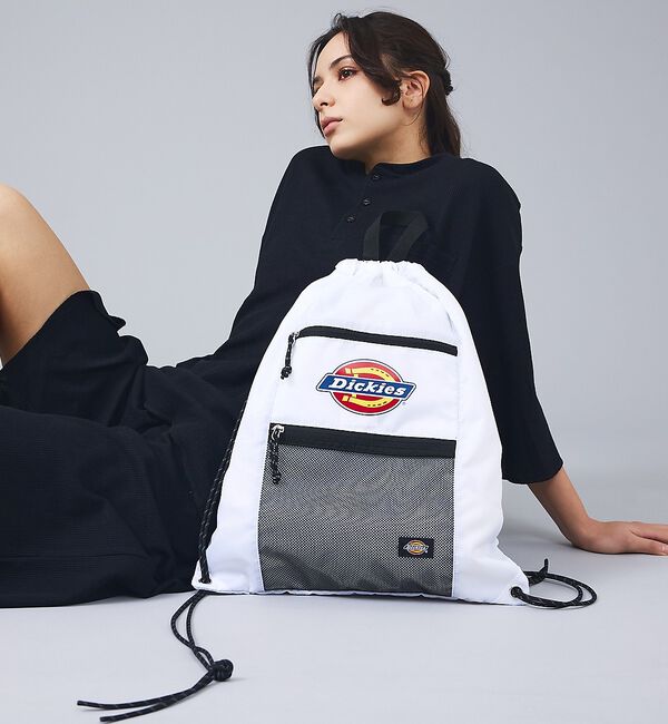 ABAHOUSE「【DICKIES/ディッキーズ】ICON LOGO KNAPSACK / アイコ」|リュック|ホワイト