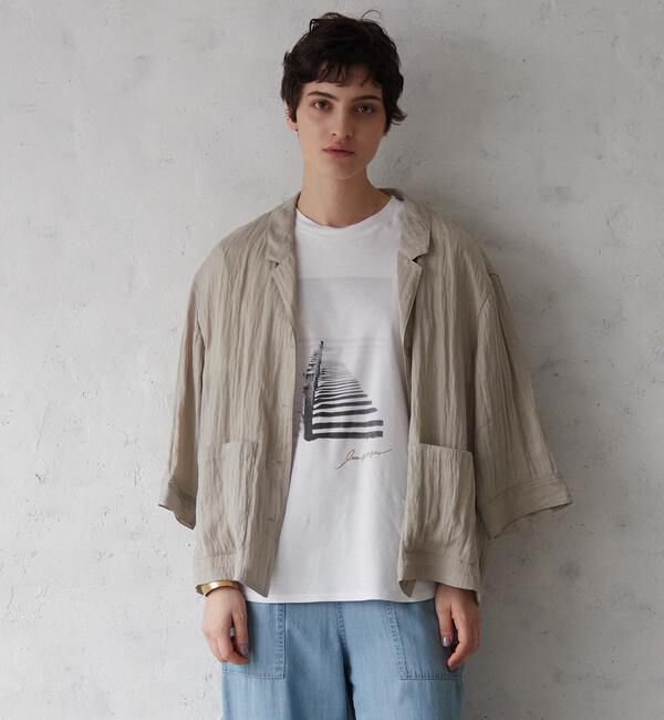 Liesse「フォト半袖Tシャツ」|Tシャツ・カットソー|