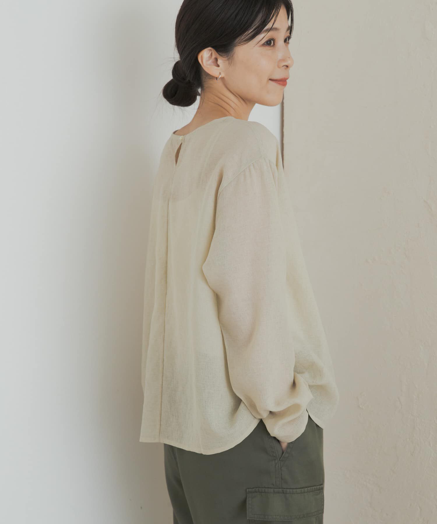 URBAN RESEARCH DOORS「シアーTシャツブラウス」|シャツ・ブラウス|