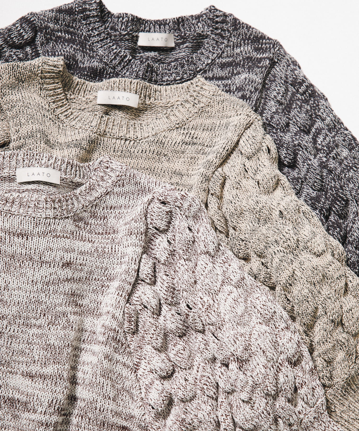 LAATO「lantern sleeve knit」|ニット・セーター|