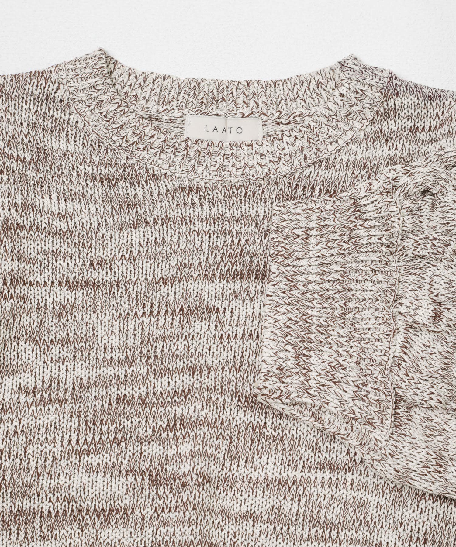 LAATO「lantern sleeve knit」|ニット・セーター|