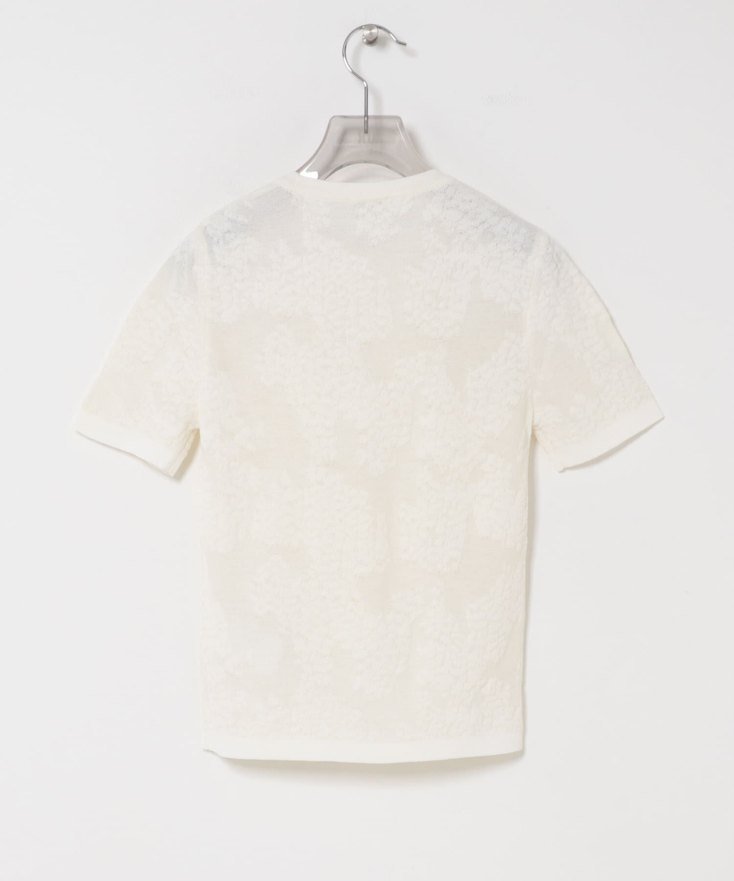 URBAN RESEARCH「RECTO　LACE JACQUARD KNIT TOP」|Tシャツ・カットソー|