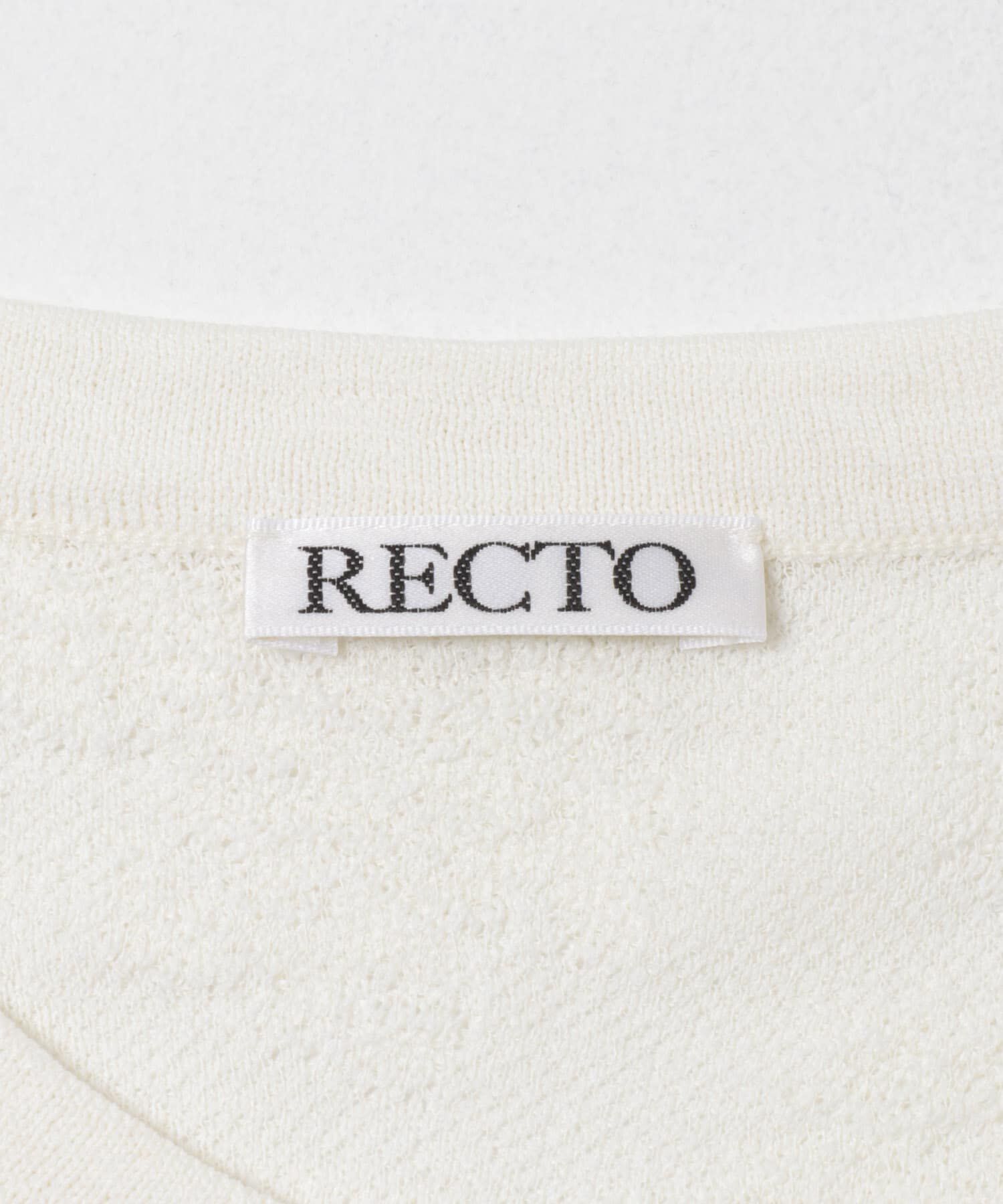 URBAN RESEARCH「RECTO　LACE JACQUARD KNIT TOP」|Tシャツ・カットソー|