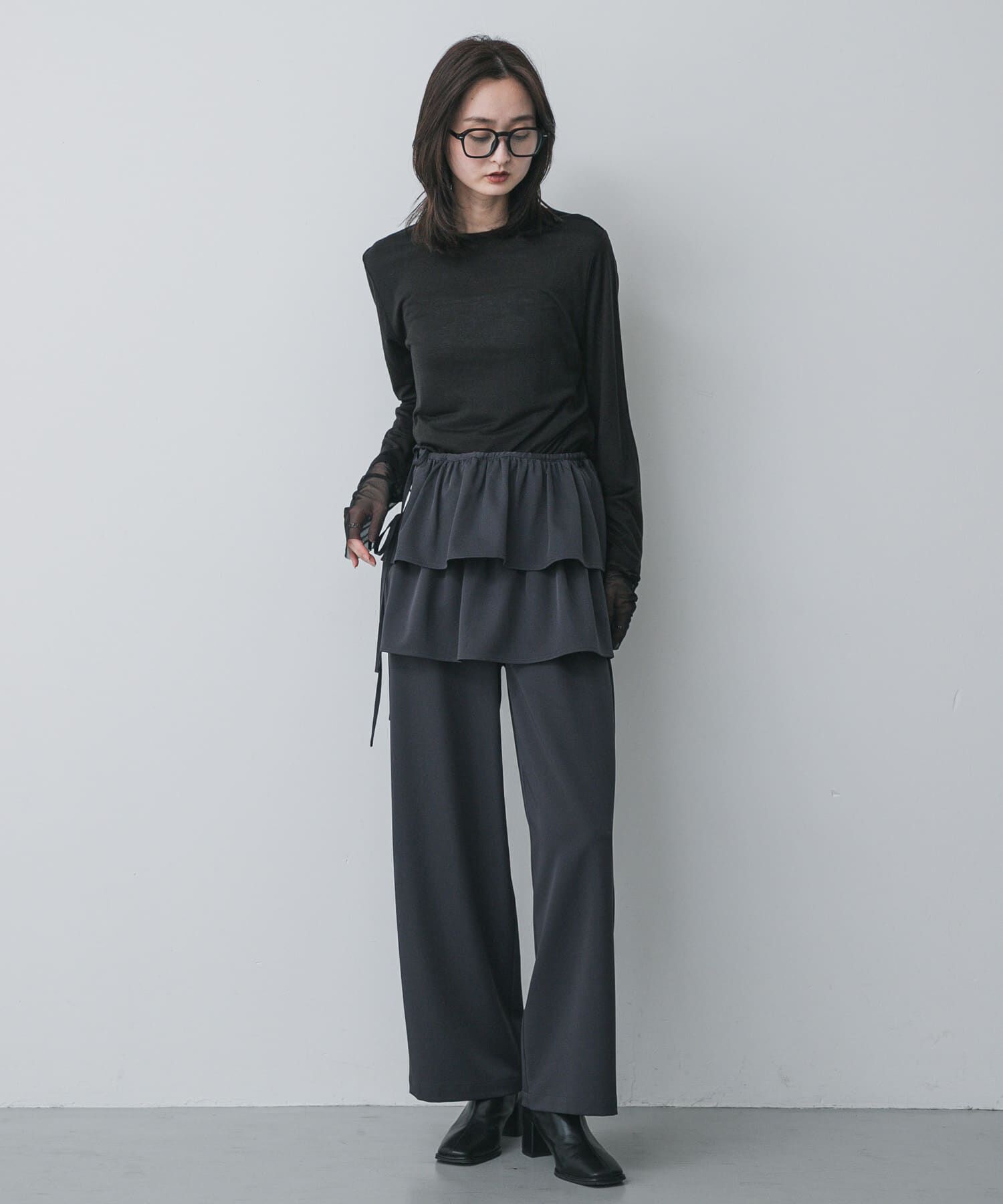 SENSE OF PLACE by URBAN RESEARCH「シアーレイヤードTシャツ」|Tシャツ・カットソー|