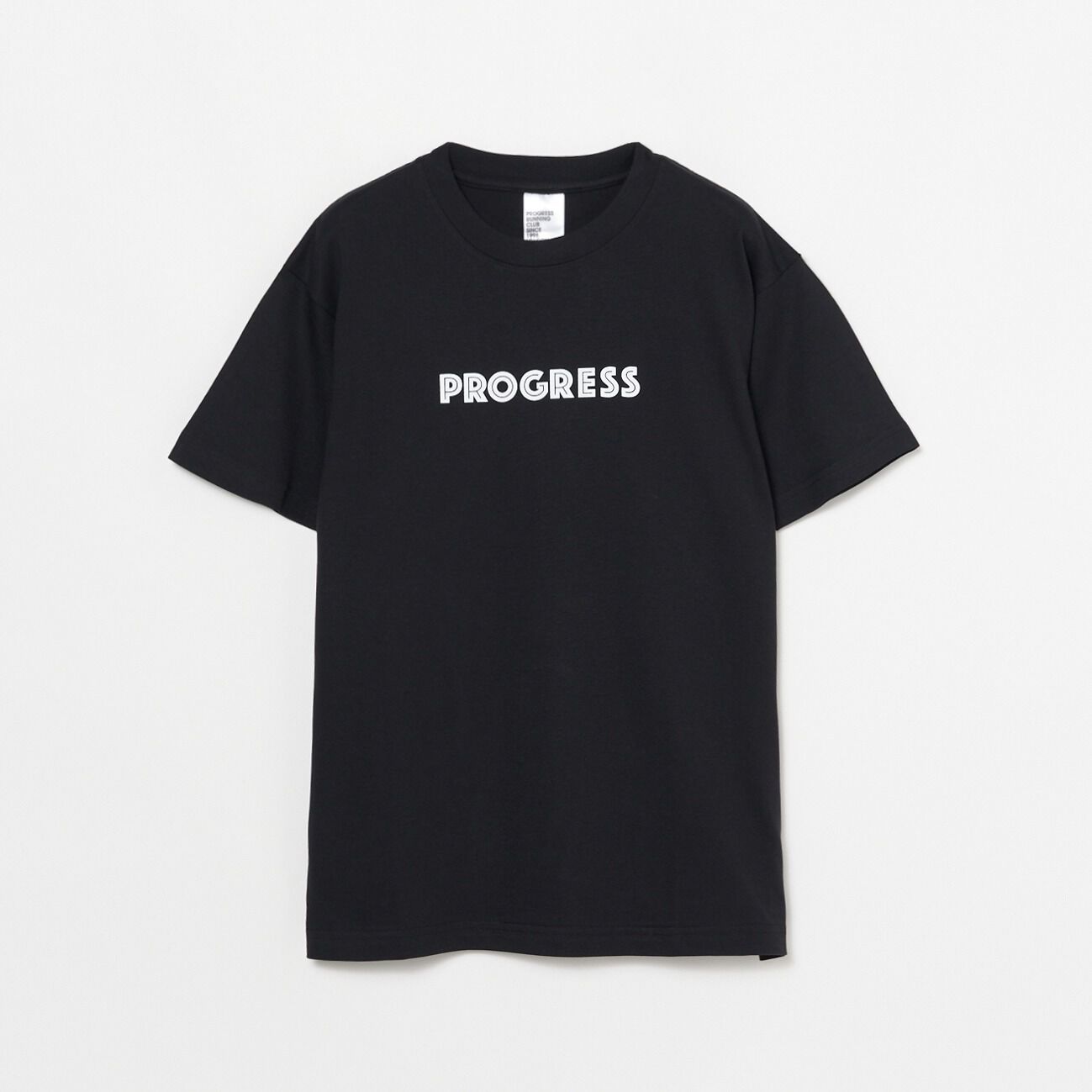  「PROGRESS RUNNING CLUB PROGRESS TEE」|Tシャツ・カットソー|ブラック