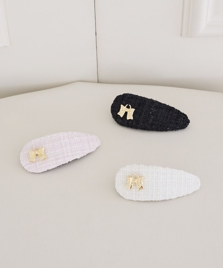 Maison de FLEUR「ツイードリボンスリーピン」|その他|