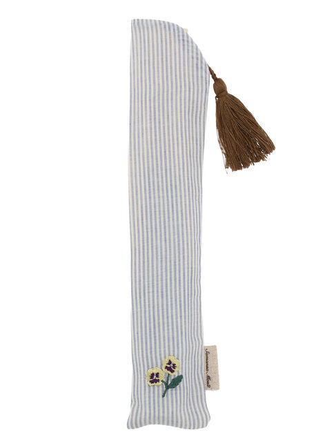 Samansa Mos2「アソート刺繍ボーダー柄扇子」|その他|
