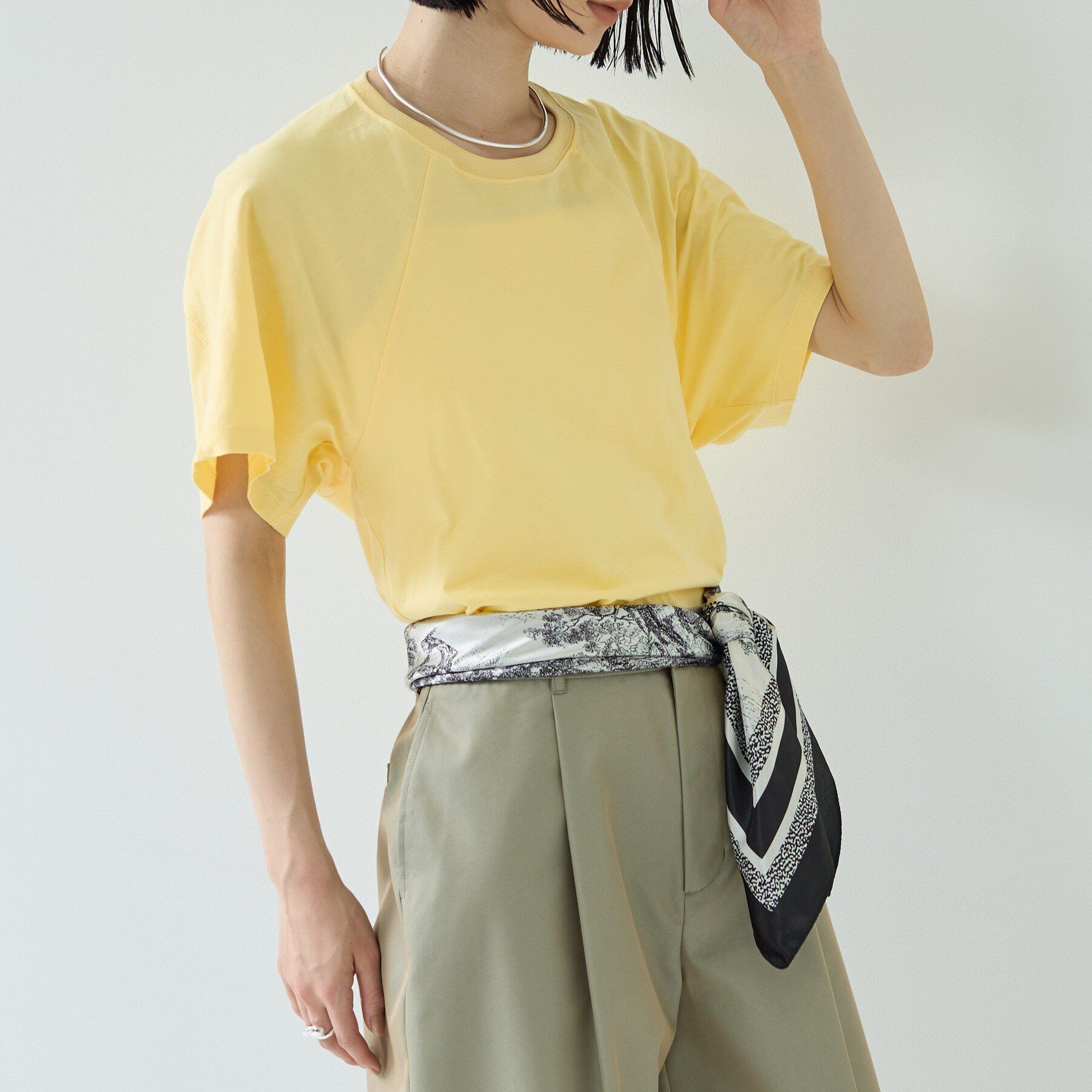 GALLEST「【UVカット】ラグランフォルムカットソー」|Tシャツ・カットソー|