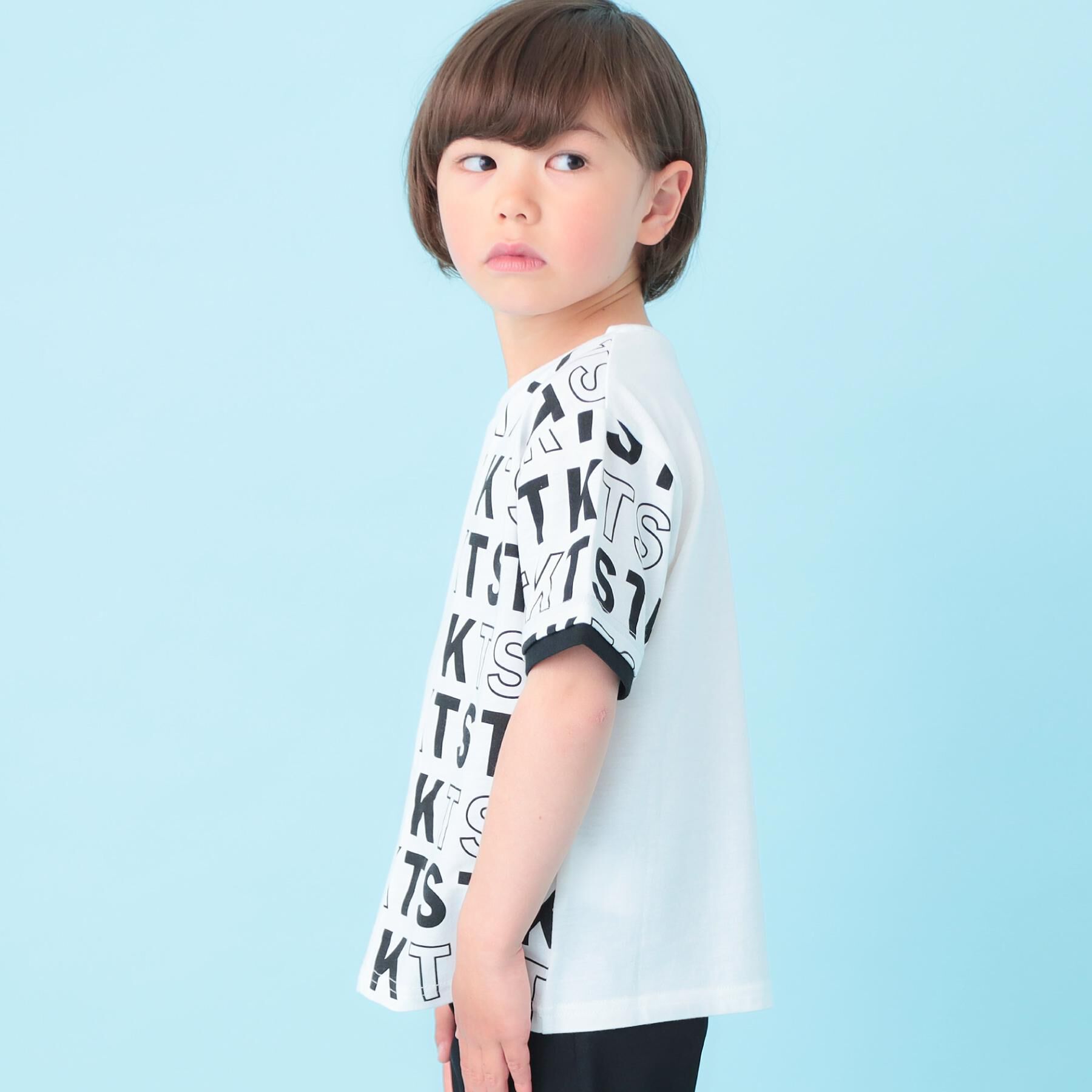THE SHOP TK「【110－160】袖レイヤードTSTKtee」|Tシャツ・カットソー|