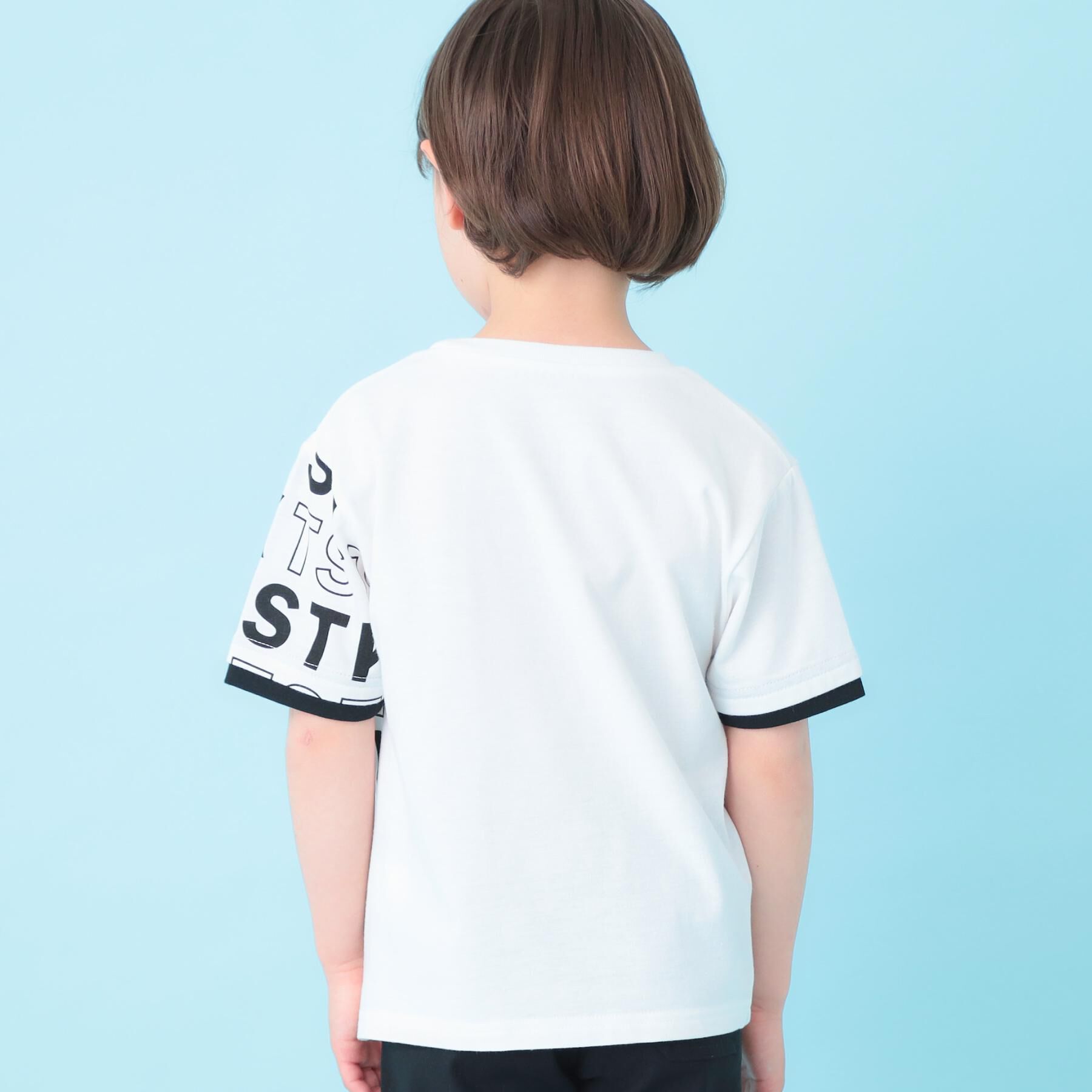 THE SHOP TK「【110－160】袖レイヤードTSTKtee」|Tシャツ・カットソー|
