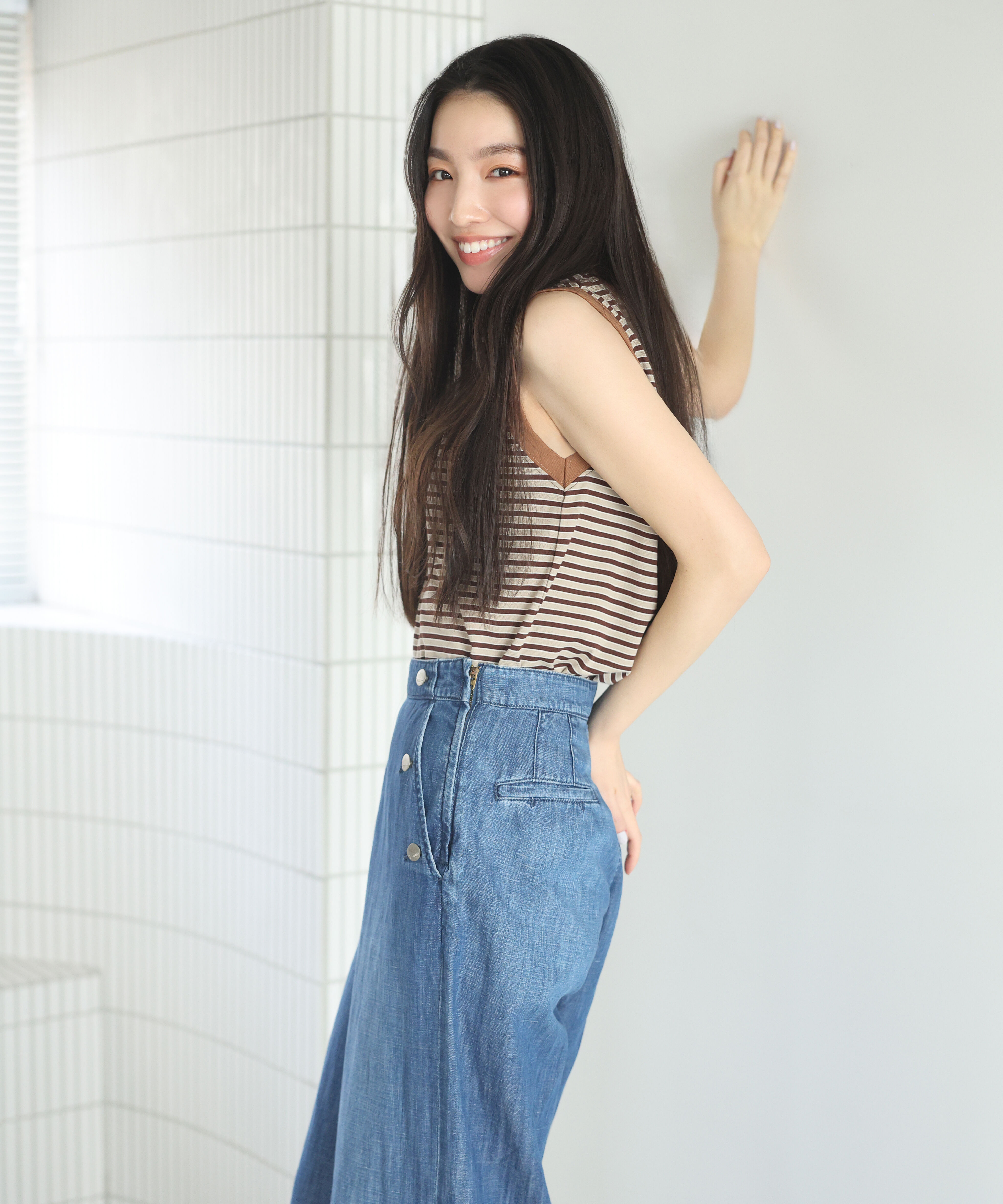  「〈N.〉ボーダーカットソー」|Tシャツ・カットソー|
