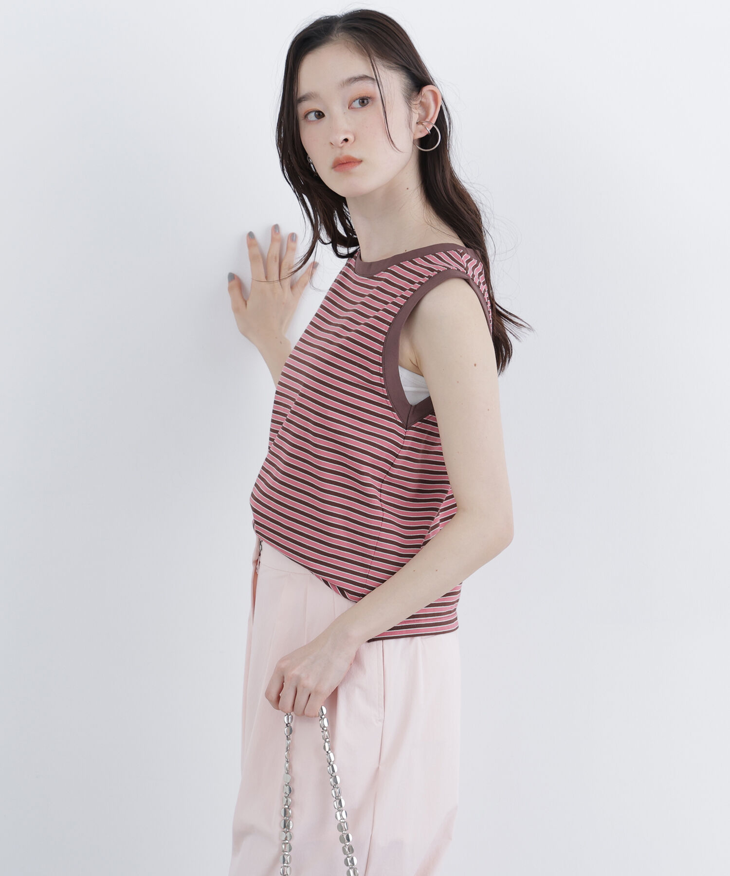  「〈N.〉ボーダーカットソー」|Tシャツ・カットソー|
