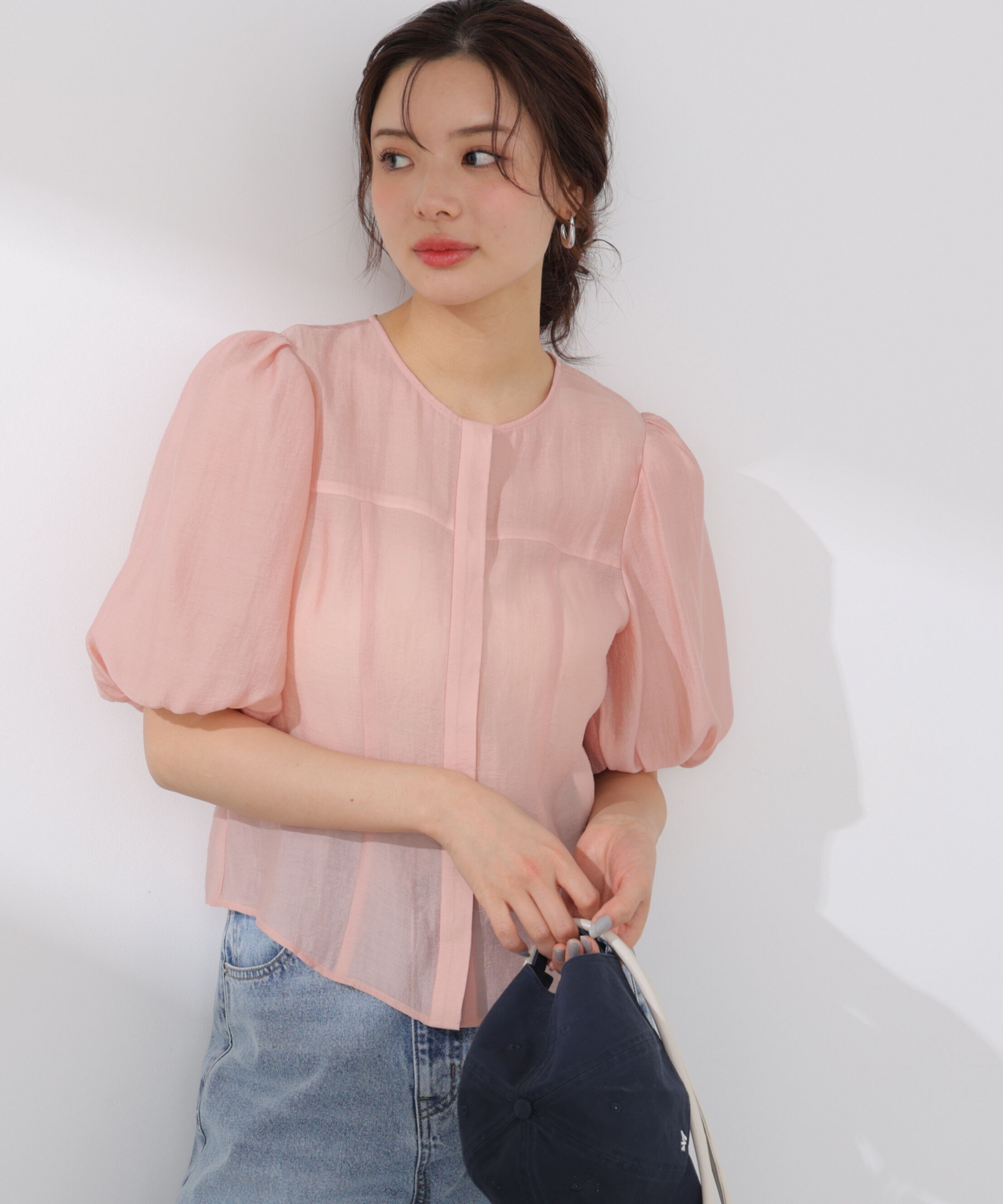 PROPORTION BODY DRESSING「バルーンスリーブレディブラウス 26SS」|シャツ・ブラウス|