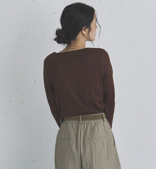 Doux archives「フロントダブルカットソー」|Tシャツ・カットソー|