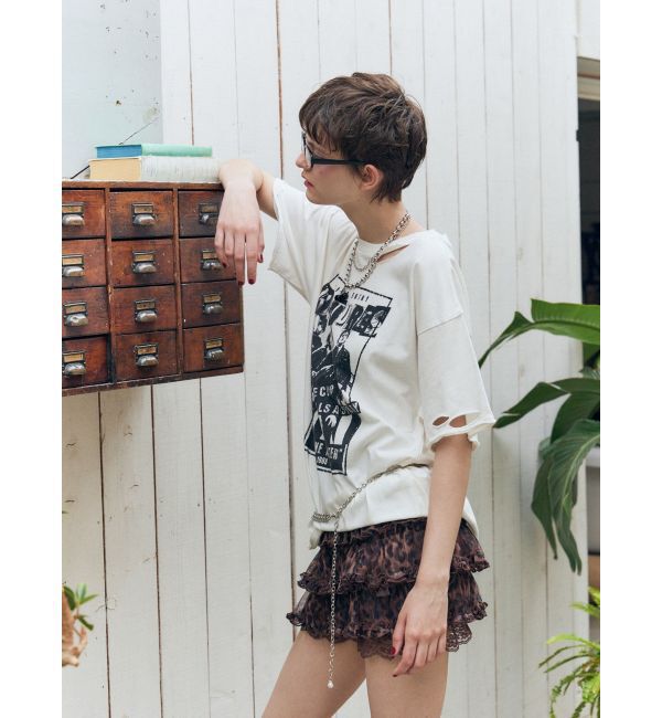 jouetie「グランジダメージTシャツ」|Tシャツ・カットソー|