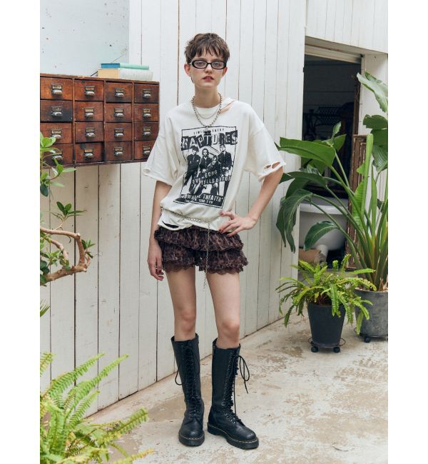 jouetie「グランジダメージTシャツ」|Tシャツ・カットソー|