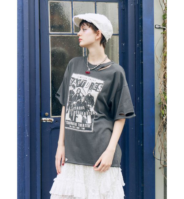 jouetie「グランジダメージTシャツ」|Tシャツ・カットソー|