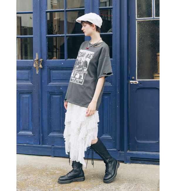 jouetie「グランジダメージTシャツ」|Tシャツ・カットソー|