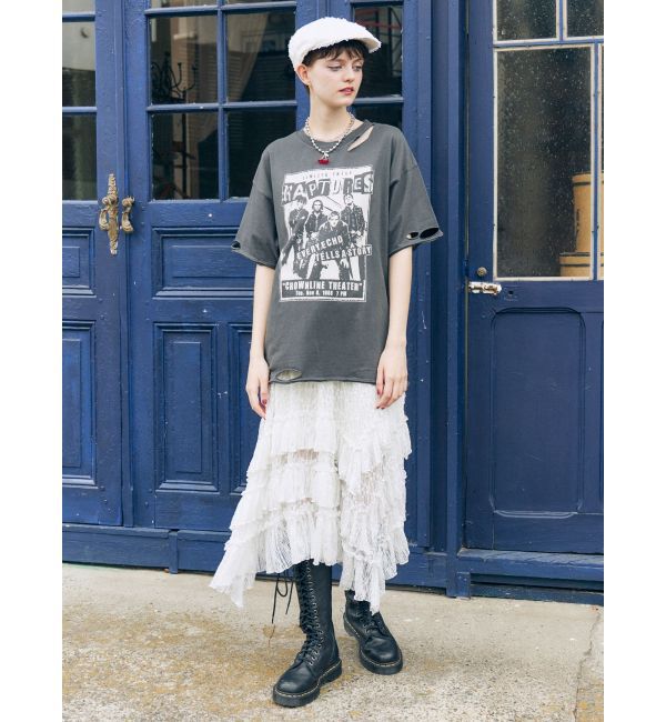 jouetie「グランジダメージTシャツ」|Tシャツ・カットソー|