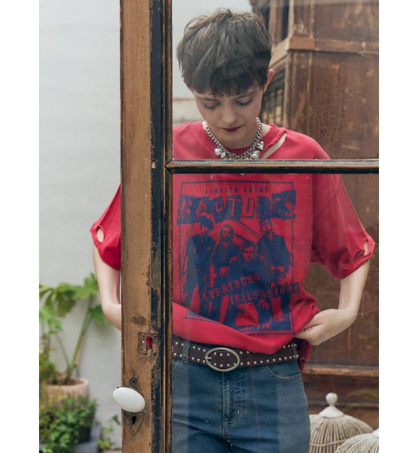 jouetie「グランジダメージTシャツ」|Tシャツ・カットソー|