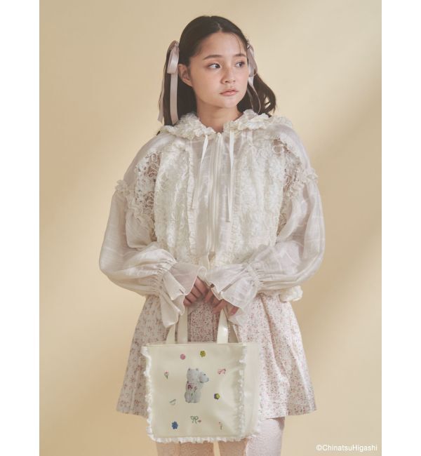 merry jenny「New Wave Sugar cat square bag」|トートバッグ|
