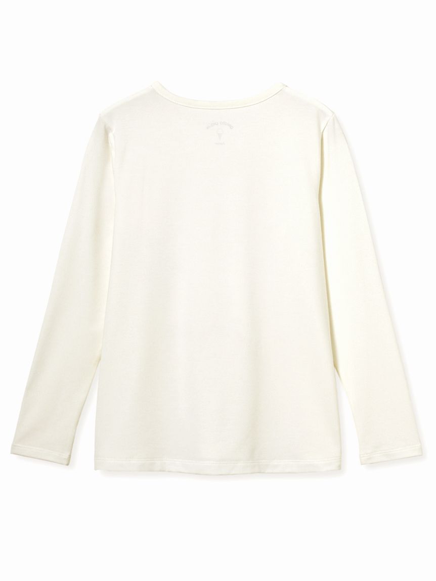 GELATO PIQUE KIDS & BABY「【JUNIOR】フラワーキャット柄プルオーバー&ロングパンツセット」|ルームウェア|