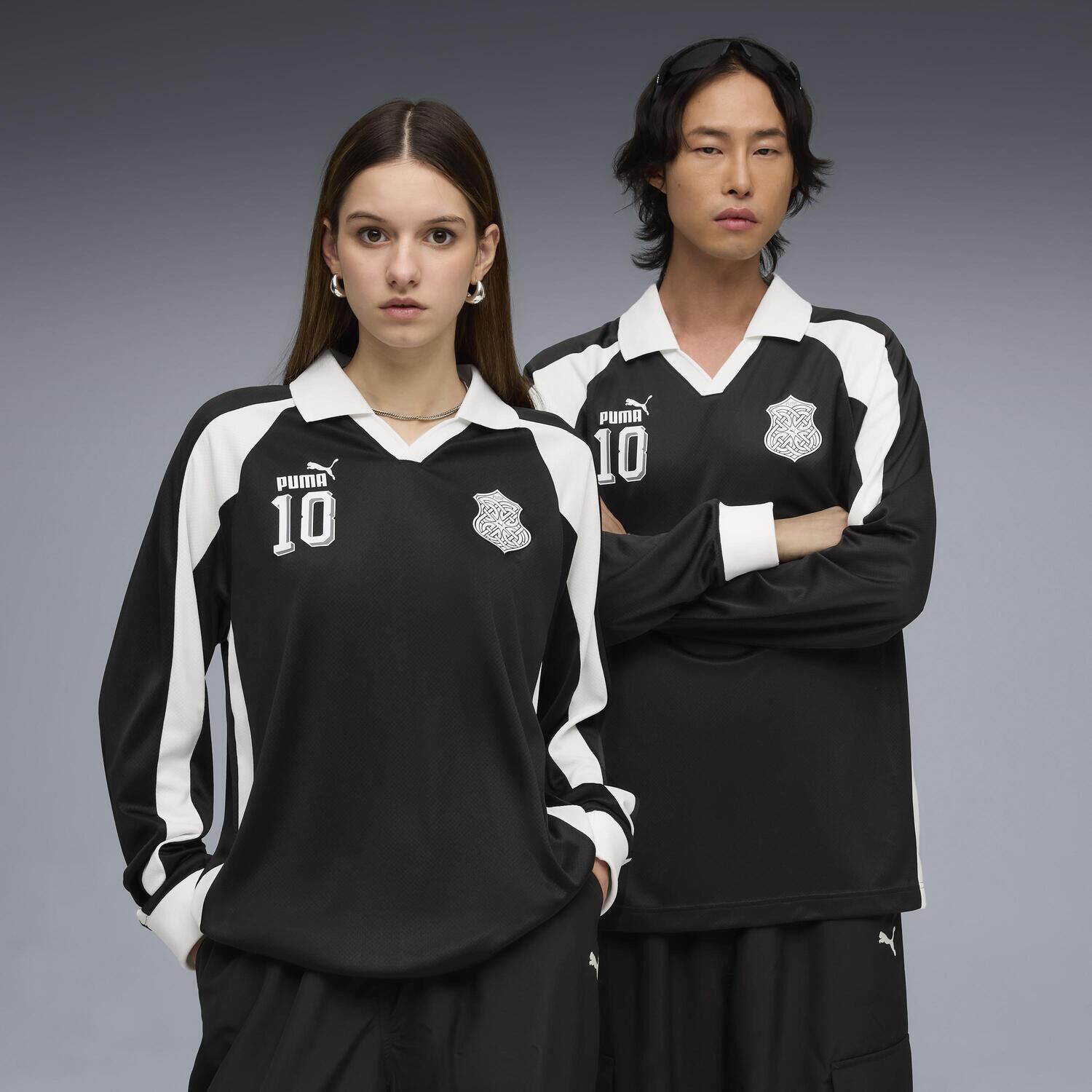 PUMA「【PUMA ｳｪｱ】M F.P.ARCHIVE T7 DRILL LS TEE」|Tシャツ・カットソー|