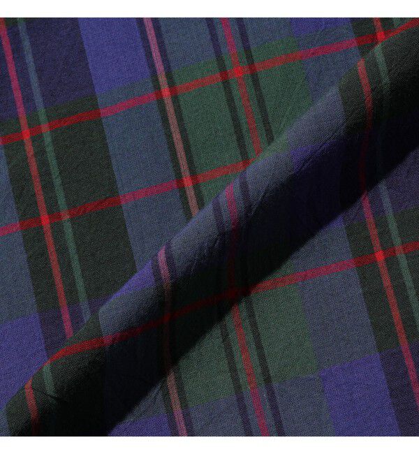 BEAMS PLUS「Open Collar Madras」|シャツ・ブラウス|